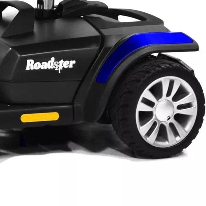 Roadster S4 blue mobility scooter rear wheels 