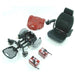 Shoprider 888WA Mid-Size Streamer Sport Power Wheelchair disassembled  