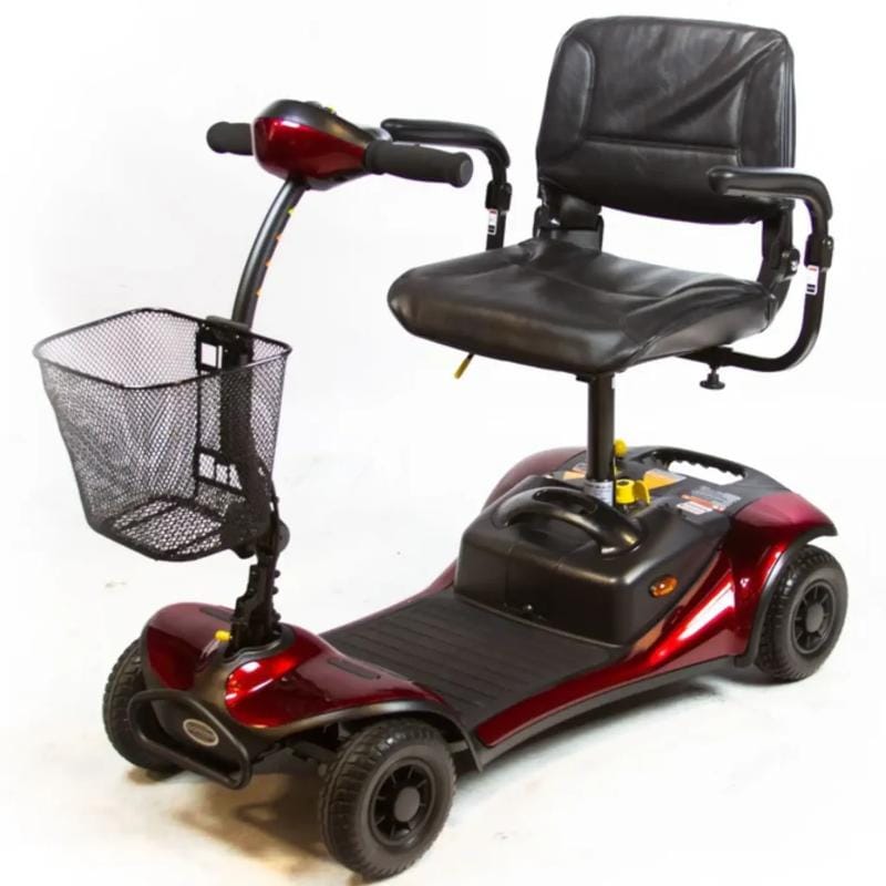 Shoprider Dasher 4 Portable Scooter GK8 basket view 