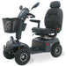 Shoprider Expedition XL4 4-Wheel Mobility Scooter TE9-GREY left view 