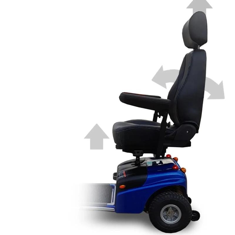 Shoprider Explorer Mobility Scooter side view 888SLN seat