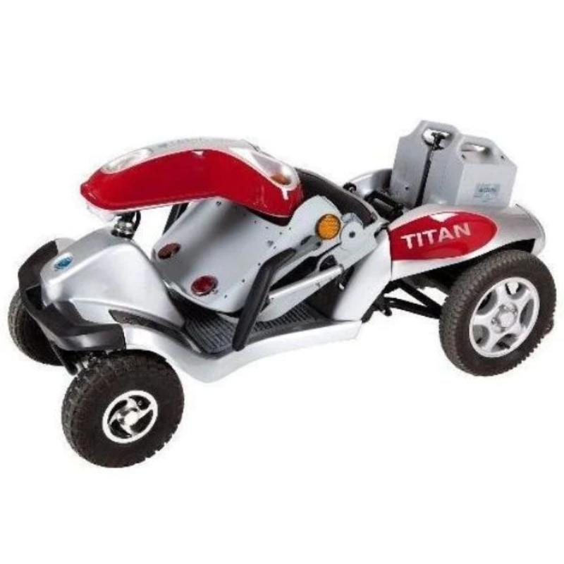 Tzora Titan Hummer XL Folding 4-Wheel Mobility Scooter