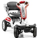 Tzora Titan Hummer XL Folding 4-Wheel Mobility Scooter