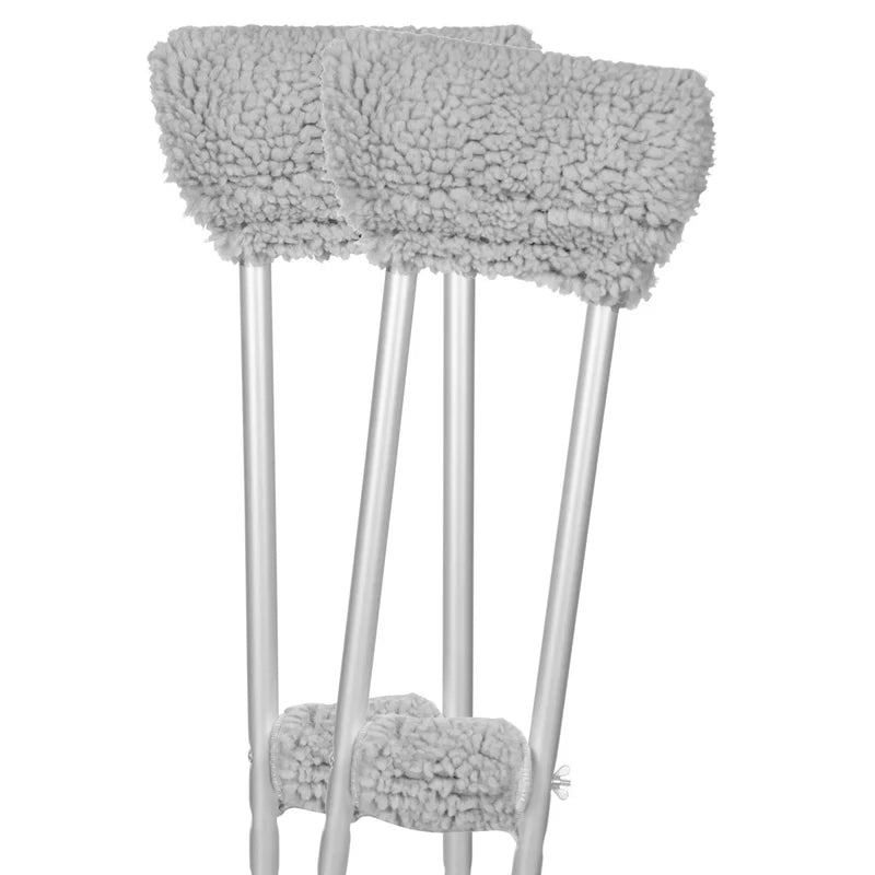 Vive Health Sheepskin Crutch Pads