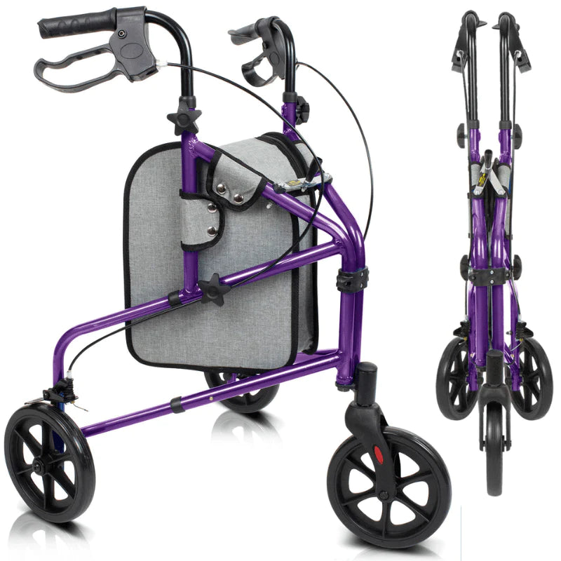 Vive Health 3 Wheel Walker Rollator