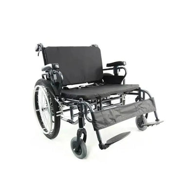 Karman BT10 Adjustable Heavy Duty Wheelchair Diamond Black Frame