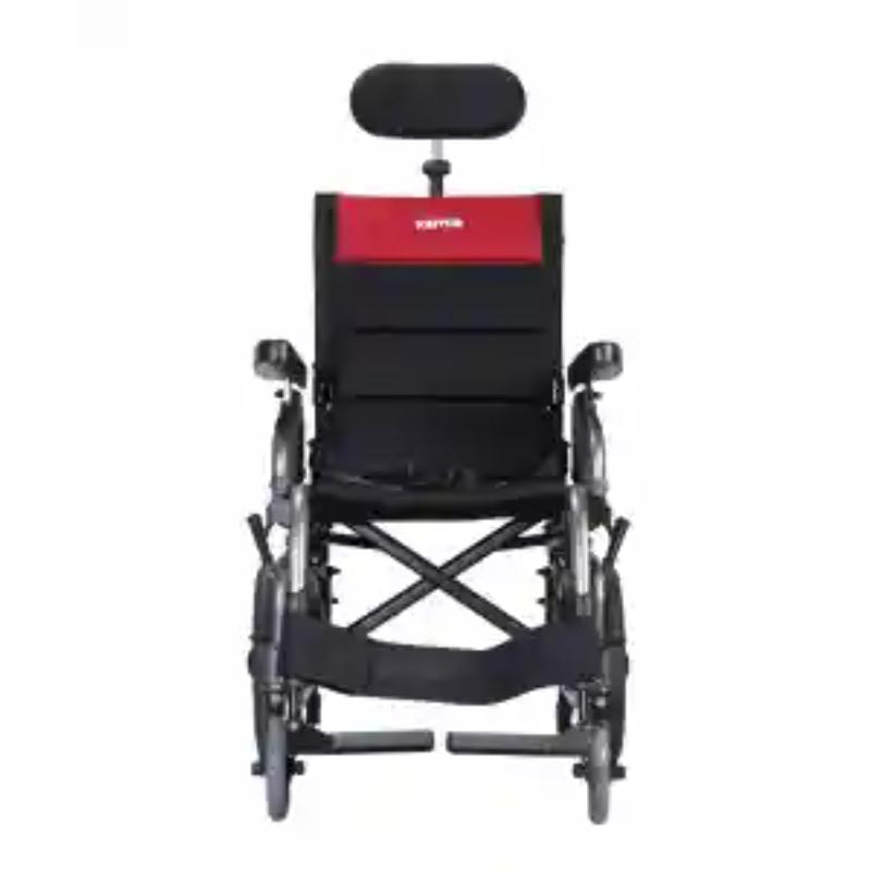 Karman VIP2 seat Tilt in Space Reclining Transport Wheelchair, 36 lbs