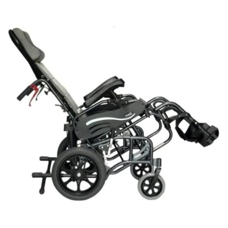 Karman VIP515 Tilt in Space Lightweight Reclining Wheelchair, 36 lbs