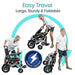 Vive Health Folding Power Wheelchair