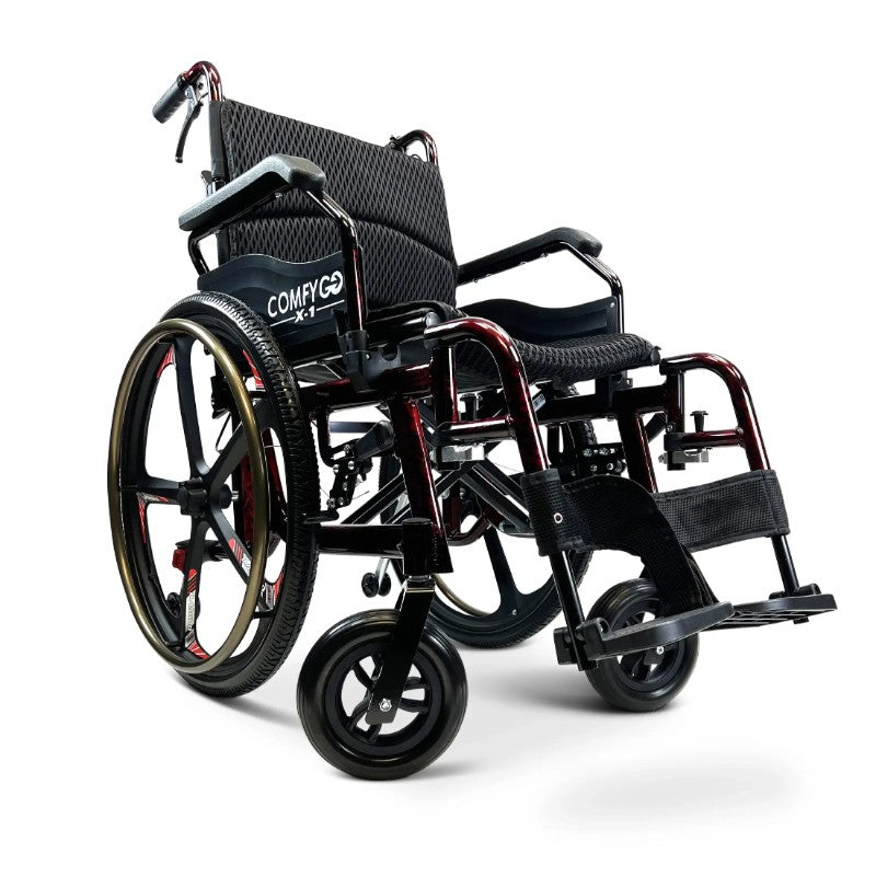 ComfyGO X-1 Lightweight Manual Wheelchair