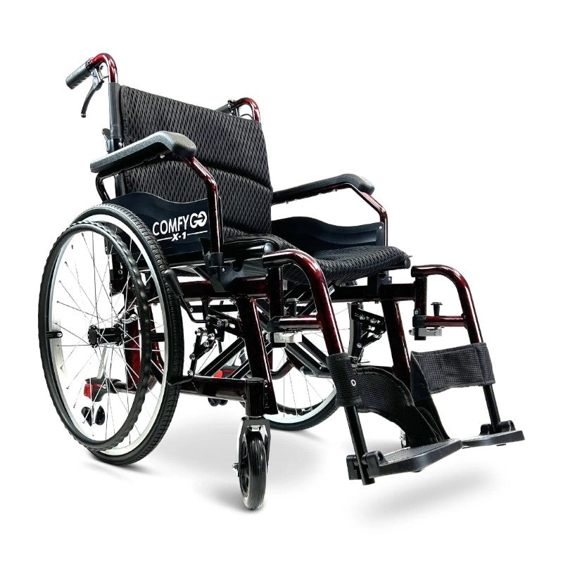 ComfyGO X-1 Lightweight Manual Wheelchair