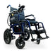 ComfyGO X-6 Lightweight Electric Wheelchair in blue