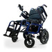 ComfyGO X-6 Lightweight Electric Wheelchair in blue