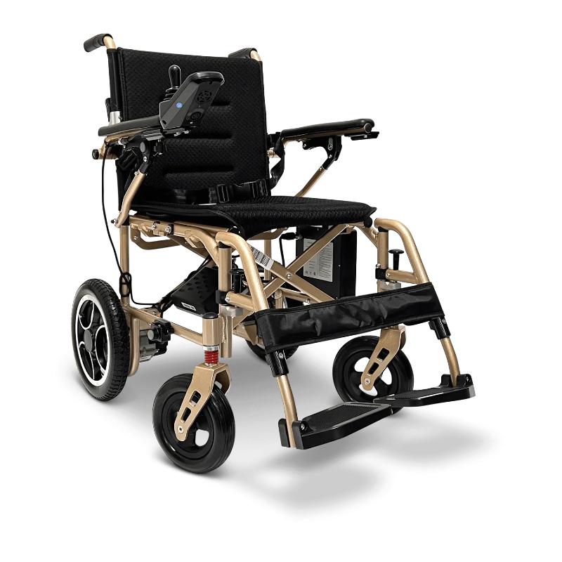 ComfyGO X-7 Lightweight Foldable Electric Wheelchair For Travel