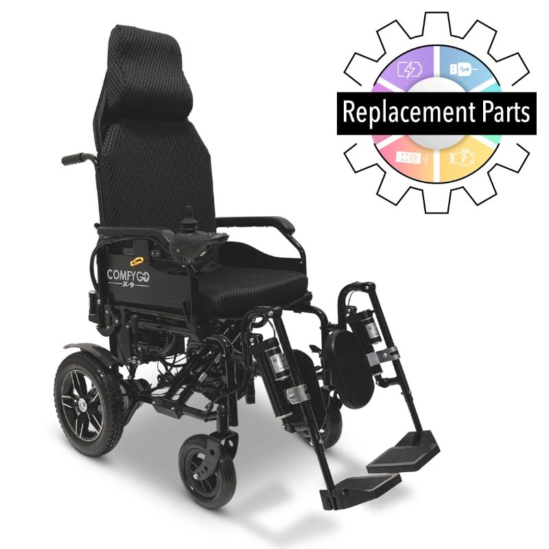 ComfyGo X-9 Electric Wheelchair Replacement Parts