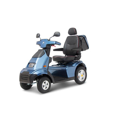 afikim afiscooter s 4 wheel scooter in blue 