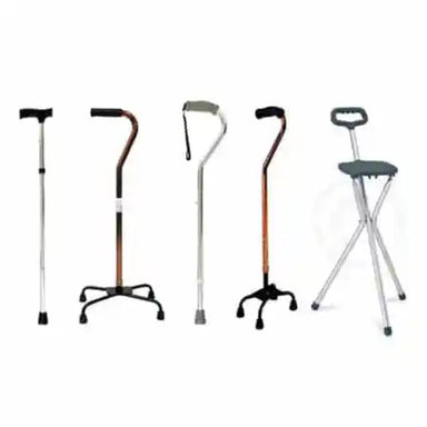 Karman FC2-BK Folding Cane with Luxury Handle