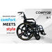 comfy go X 1 Lightweight Manual Wheelchair ultra light 