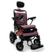 comfy go majestic  iq-9000 black red purple electric wheelchair with auto recline