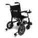 comfy go xlite lightweight foldable electric wheelchair for travel rear view 