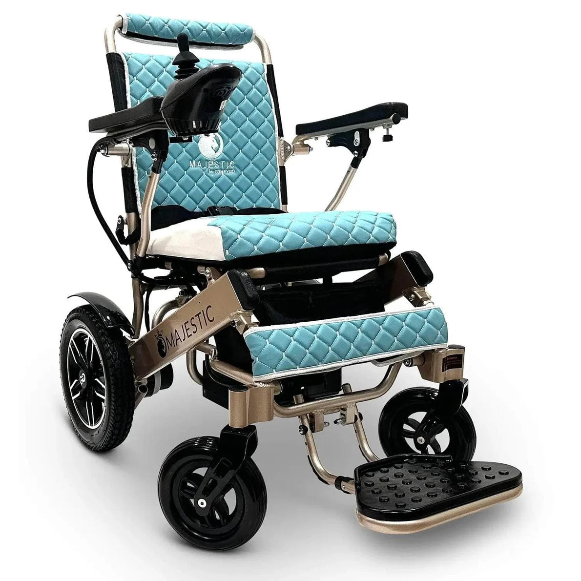 ComfyGo IQ-8000 MAJESTIC Folding Lightweight Electric Wheelchair