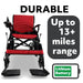 ComfyGO 6011 Folding Electric Wheelchair up to 13+ miles range