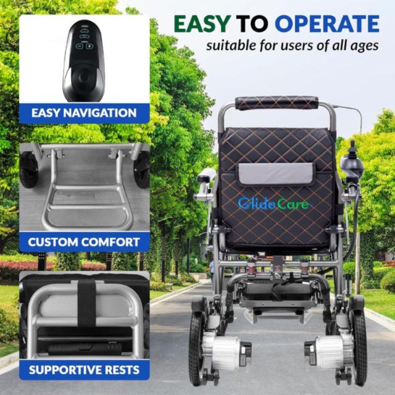 comfygo Glide Care G-5 folding Electric Wheelchair all ages 
