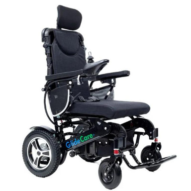 comfygo Glide Care G-6R Reclining Backrest Electric Wheelchair in black