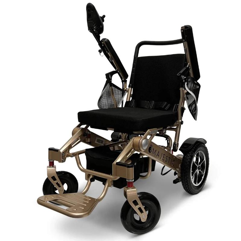 comfygo bronze standard majestic iq 7000 auto folding remote controlled electric wheelchair