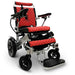 comfygo silver red majestic-iq-8000 remote controlled lightweight electric wheelchair