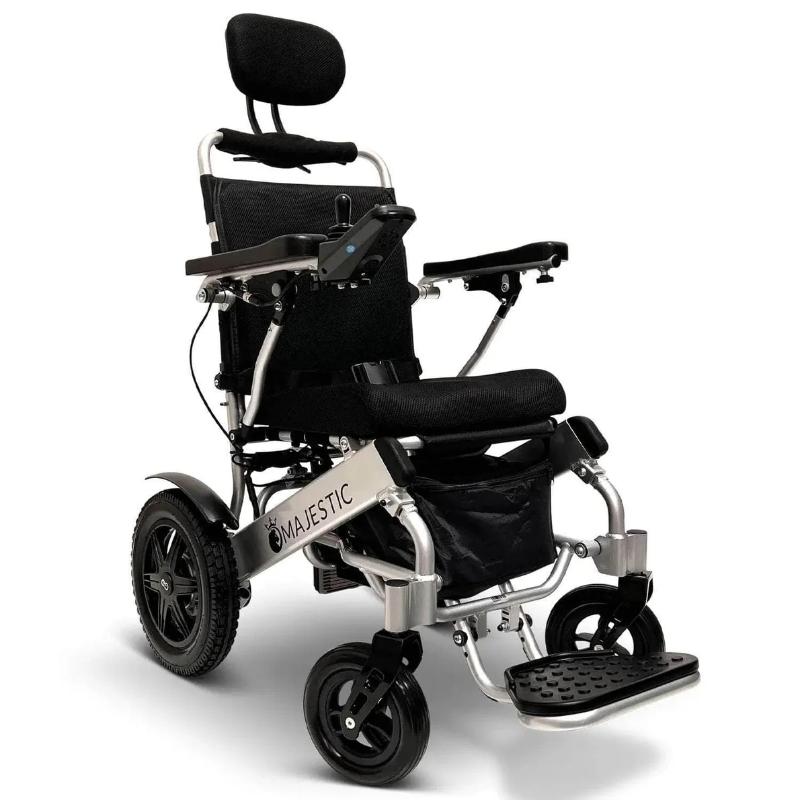 comfygo silver standard iq-9000 long range electric wheelchair Seat Width 17.5 inches majestic