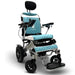 comfygo silver teal iq-9000 long range electric wheelchair Seat Width 17.5 inches majestic