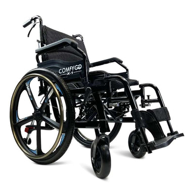comfygo x-1 comfygo manual lightweight wheelchair in black Special Edition