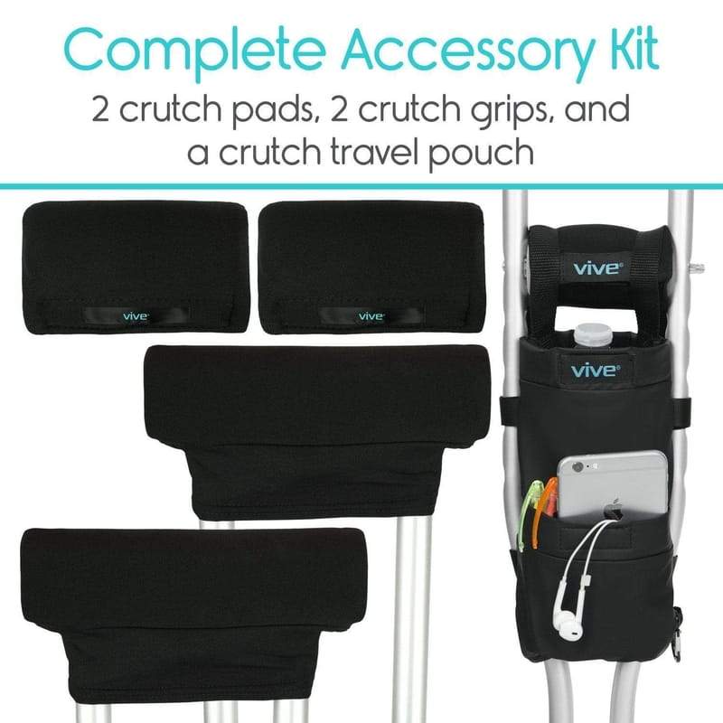 Vive Health Crutch Pad Kit