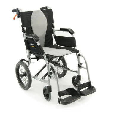 Karman Ergo Flight Transport with swing away footrest and companion brakes Weighs only 18 lbs