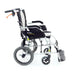 Karman Ergo Lite Ultra Lightweight Ergonomic Transport Wheelchair Weighs under 18 lbs