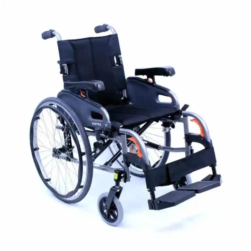 Karman Flexx Ultra lightweight Wheelchair with quick release axles, 28.5 lbs