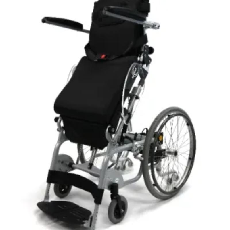 Karman XO-101 Manual Push-Power Assist Stand Wheelchair, 56 lbs