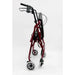 Karman R-4600 Lightweight Standard Rollator with Padded Seat and Backrest