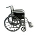 Karman KN-800T 18" seat Steel Wheelchair with Fixed Armrest, 37 lbs.