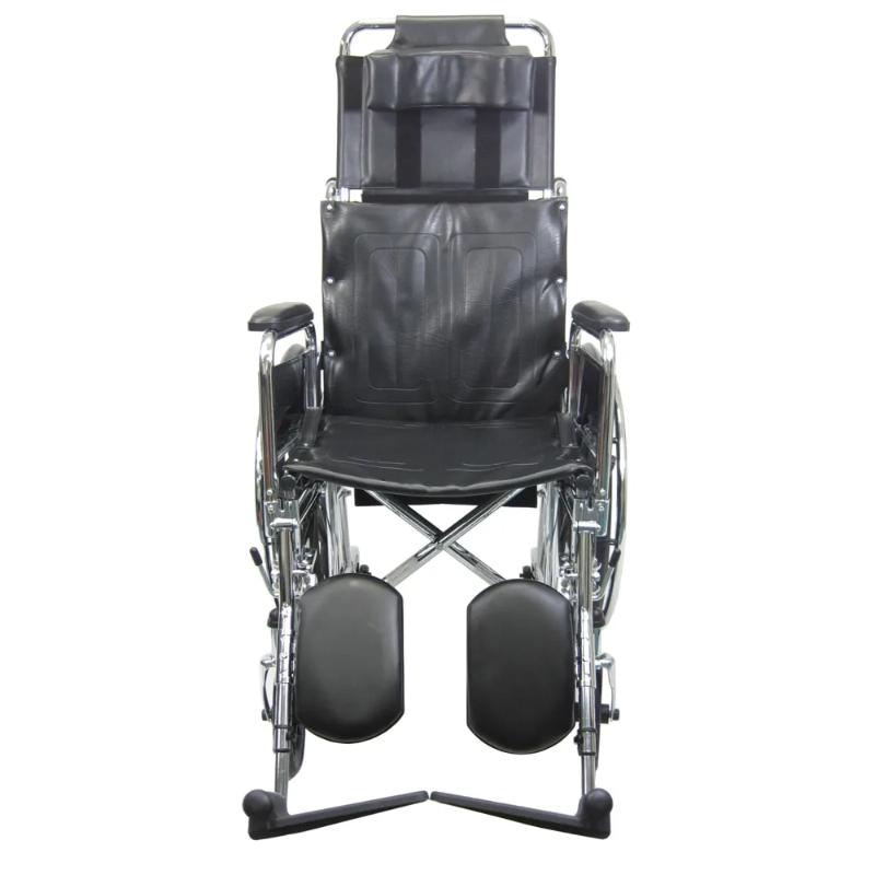 Karman KN-880 Reclining Wheelchair with Removable Armrest and Elevating Legrest