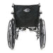 KarmanLT-700T Height Adujustable Seat Lightweight Steel Wheelchair with Removable Armrest, 34 lbs