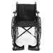 Karman LT-800T Lightweight Steel Wheelchair with Fixed Armrest, 34 lbs.