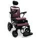 majestic comfygo black purple iq 9000 long range electric wheelchair auto recline