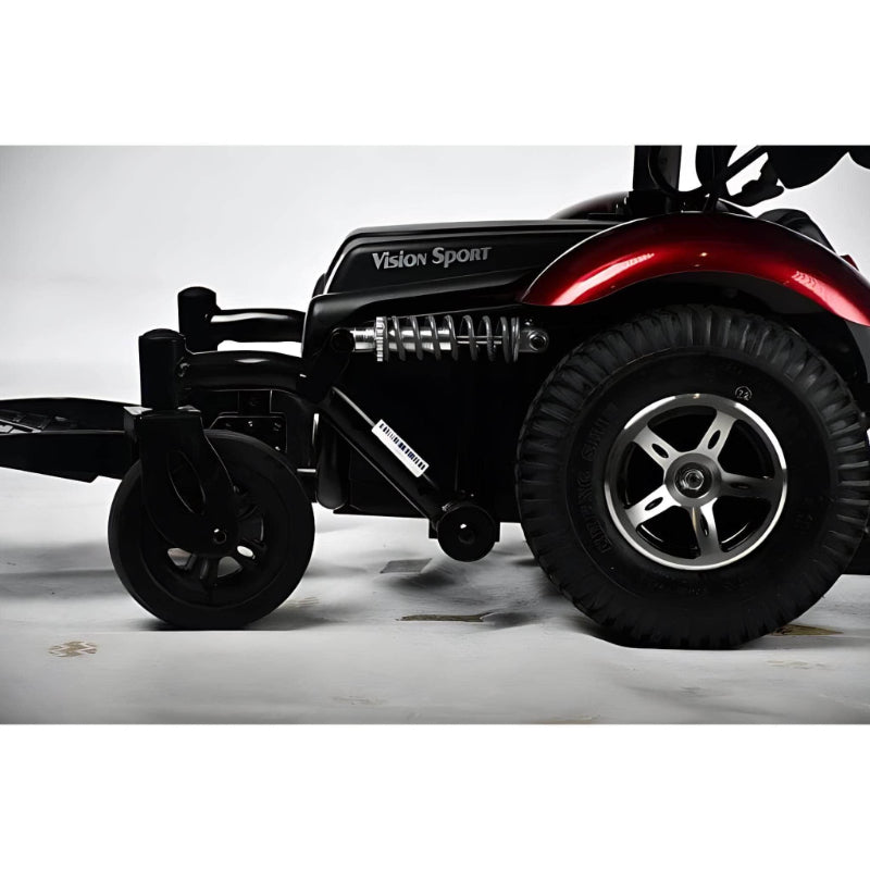 merits 326 power chair close up tires 