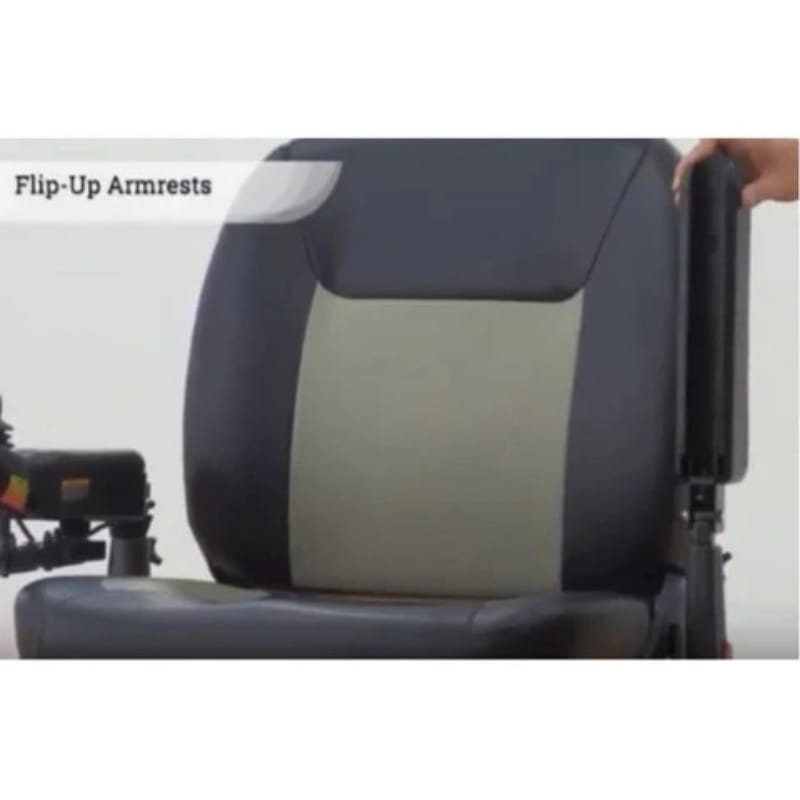 merits Atlantis power chair flip up armrests