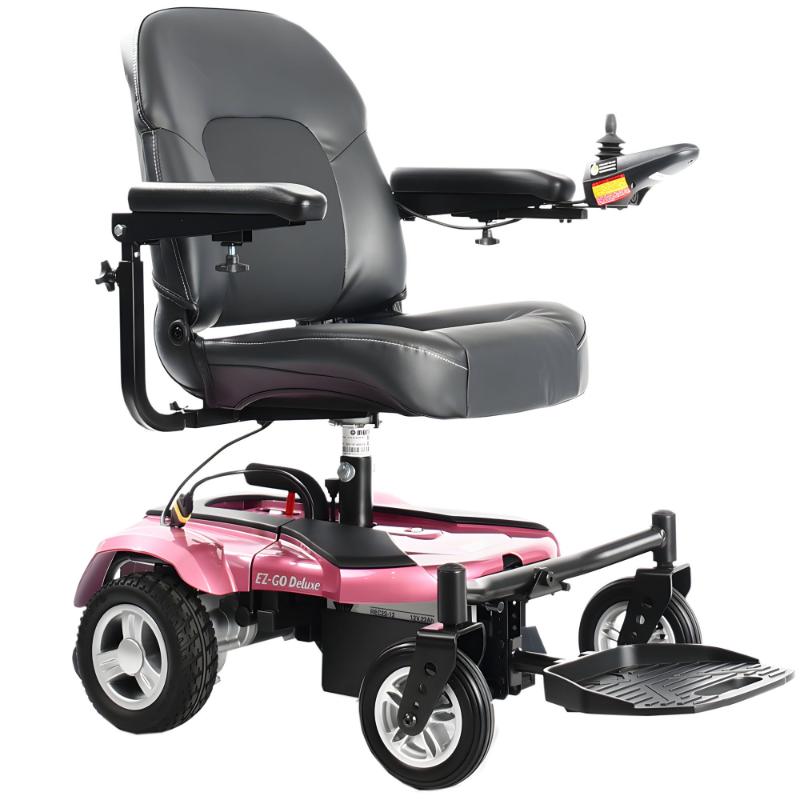 merits EZ-GO power chair pink