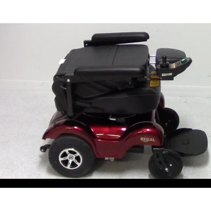 merits P310 power chair folded 