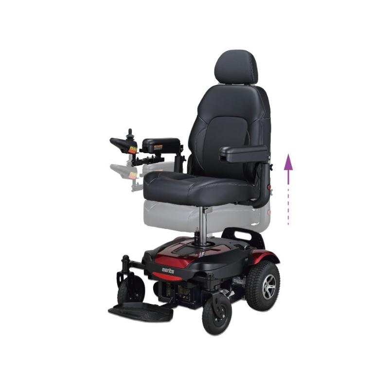 merits P312 power chair with lift 