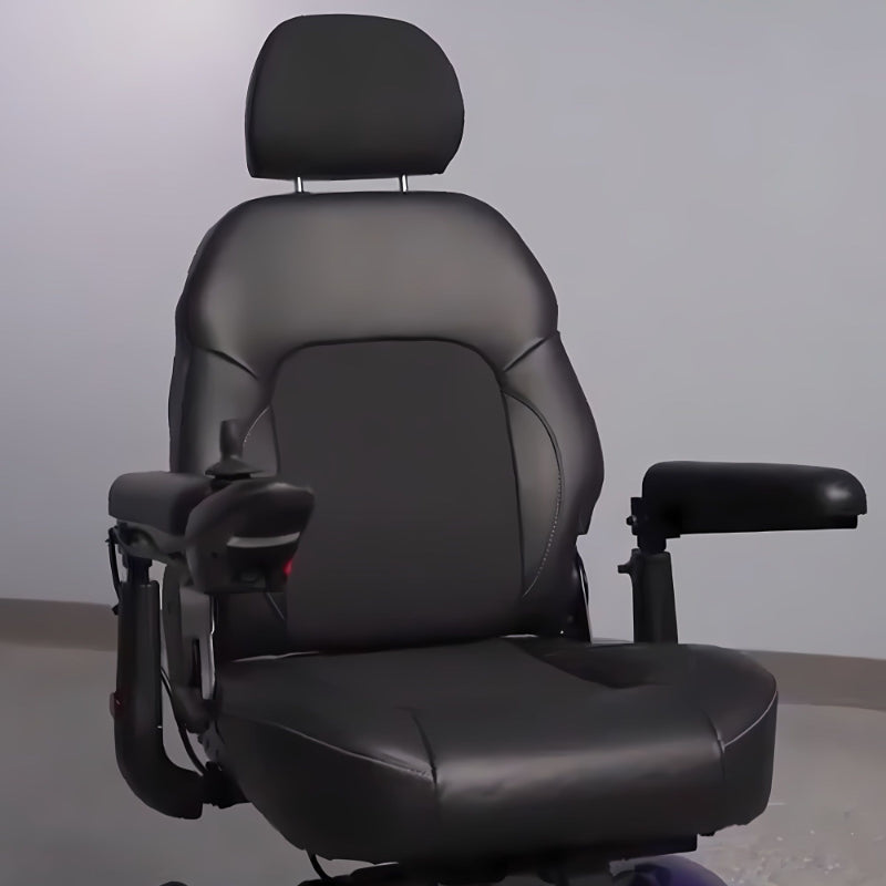 merits P326A VISION Sport power wheelchair standar captain seat 
